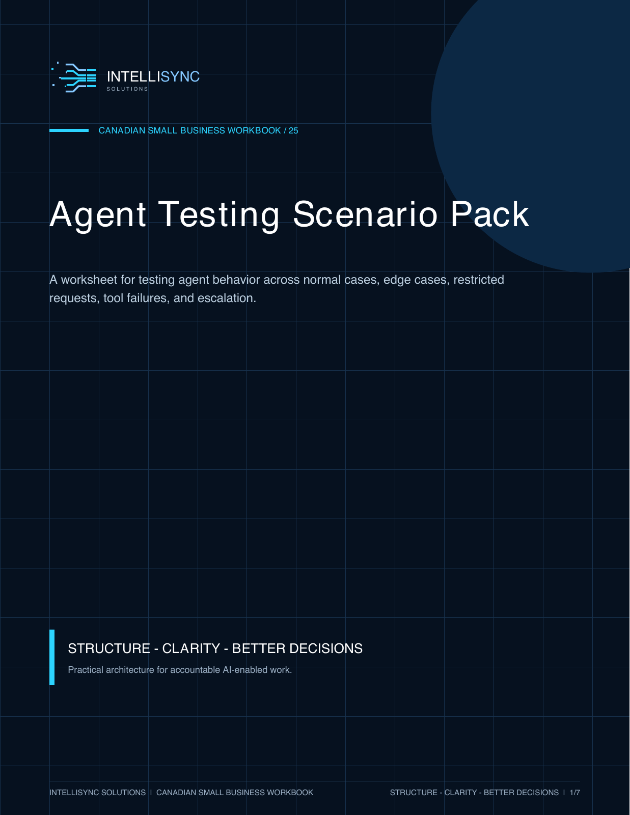 Workbook page 1 of 7. For selectable text, use the free PDF download.